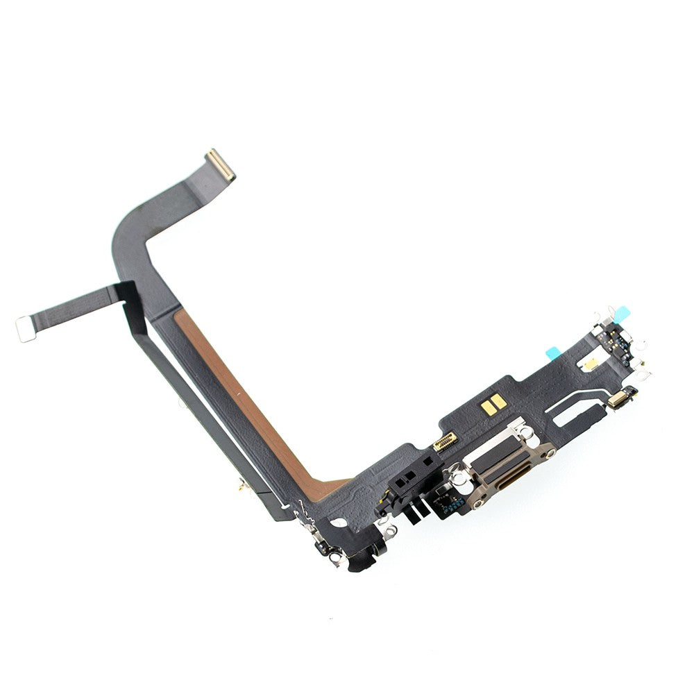 Charging Port for iPhone 13 Pro Max (Purple)-Gold Charging Port for iPhone 13 Pro Max (Purple)-Gold
